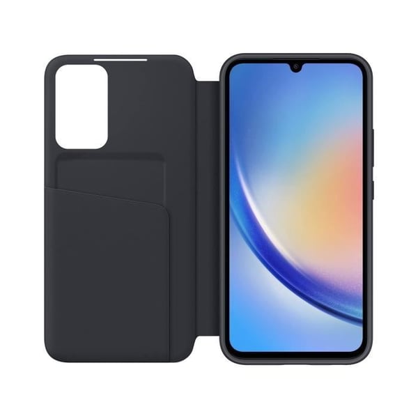 Smart S View Galaxy SAMSUNG A34 5G etui Sort
