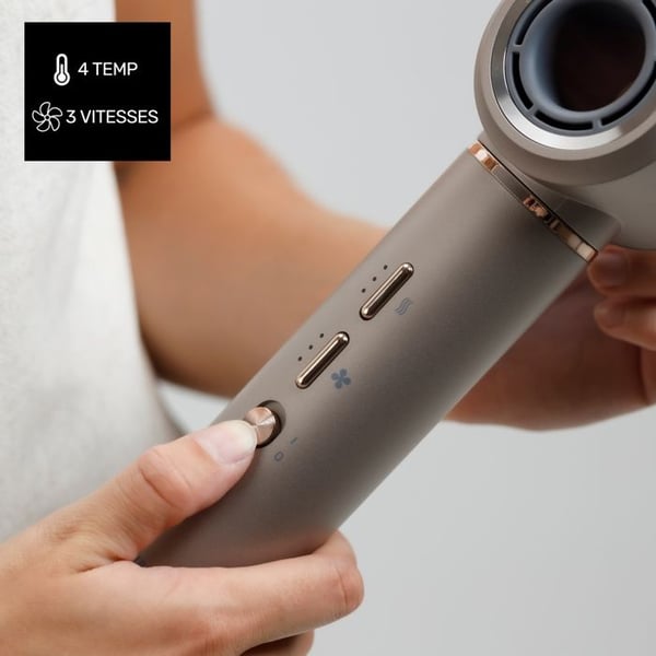 Hiustenkuivain - TAURUS - Airwave Digital Pro 7-in-1 - 1300 W - 5 suulaketta - Ultra Ionic Care