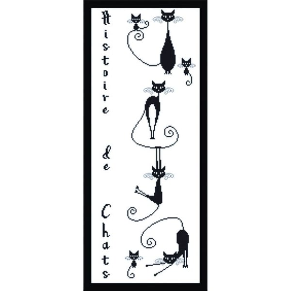 Kit Canvas Tavla Katt Historia - PR7657A