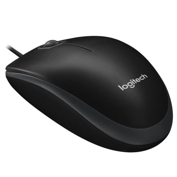 Logitech optisk mus - B100 Svart