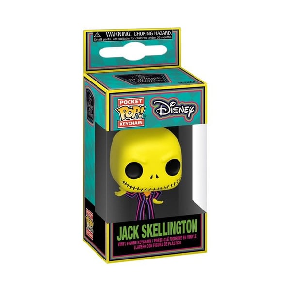 Nyckelring - FUNKO - Blacklight - Jack - Svart - 5 cm - För barn från 3 år