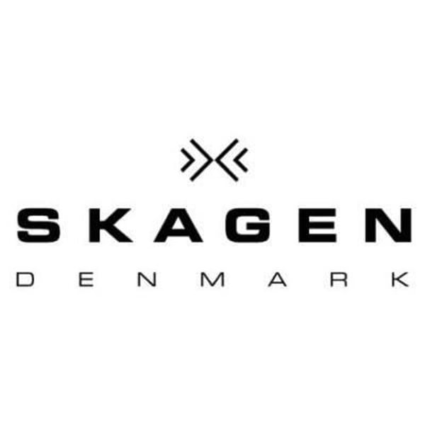 Örhängen - SKAGEN - Stick - Stål - Vit - Kvinna