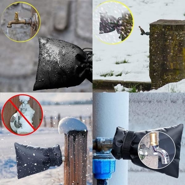 Utomhuskranlock - Ej specificerat - 2PCS - Vattentät - Isolerad skydd - Vinterskydd