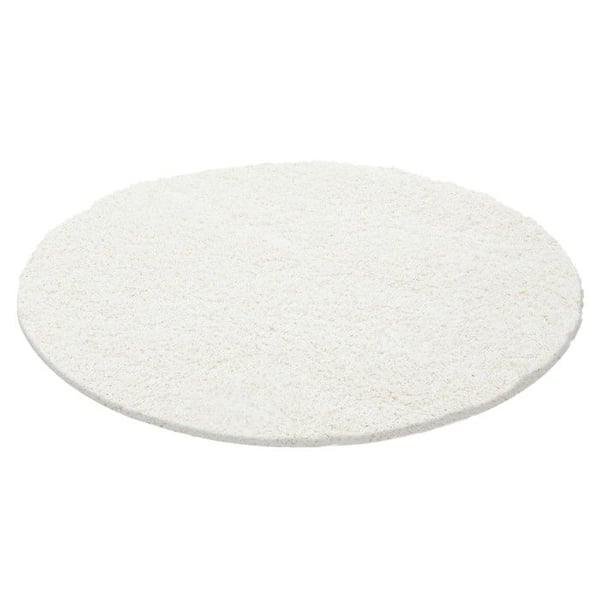 Ayyildiz - Tapis Shaggy hög pile unik färg CREMÈ - (100x200 cm)