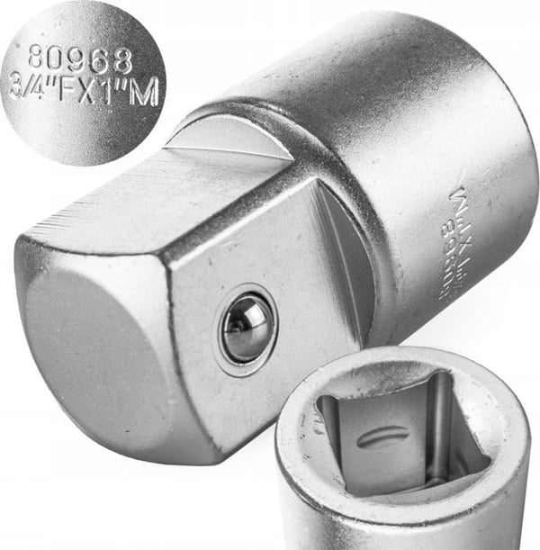 Adaptator - Forcekraft - FK-80968 - 3/4(F)x1''(M) - Universell - Honorärkvinna
