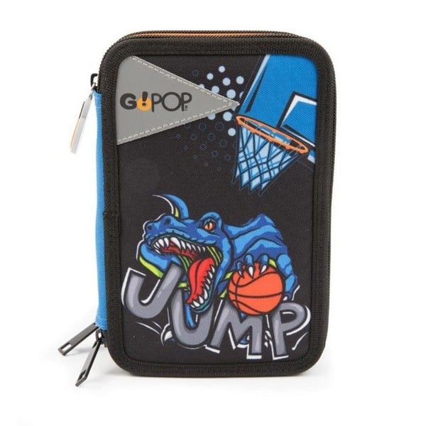 Giochi Preziosi Slam Dunk Pennfodral med 3 dragkedjor