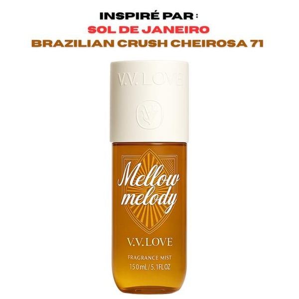 Vv Love Mellow Melody Brume Parfumée för kvinnor 12*150ml