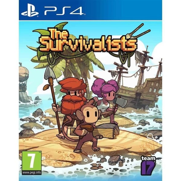 Videospel - TEAM17 - THE SURVIVALISTS - Sandbox - Äventyr - PS4