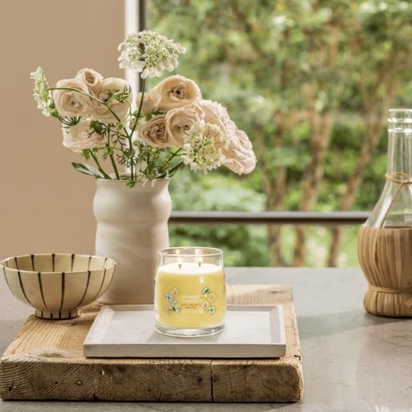 CANDELA TUMBLER MEDIA SIGNATUR CITRON GELATO - YANKEE CANDLE