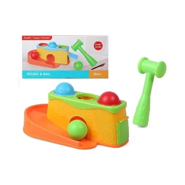 Circuit bollar och hammar montessori spel