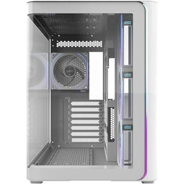 PC-chassi - Fortron - GEH Midi M580 WP - Vit - ATX/M-ATX/M-ITX - ARGB