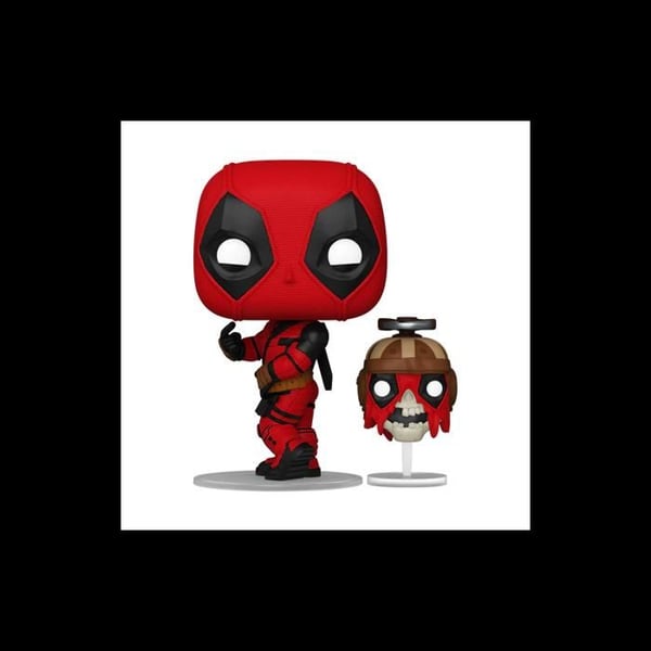 Figurine Funko Pop! - Marvel - Deadpool 3 - Deadpool - Têtepool - Flerfärgad