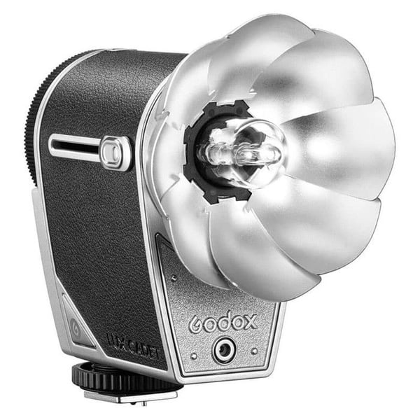 GODOX Lux Cadet svart-silver retro blixt