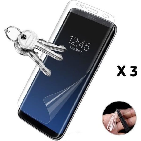 Skärmskydd - Phonillico® - Samsung Galaxy NOTE 9 - 3 filmer - Premium plast - Ultra hållbar