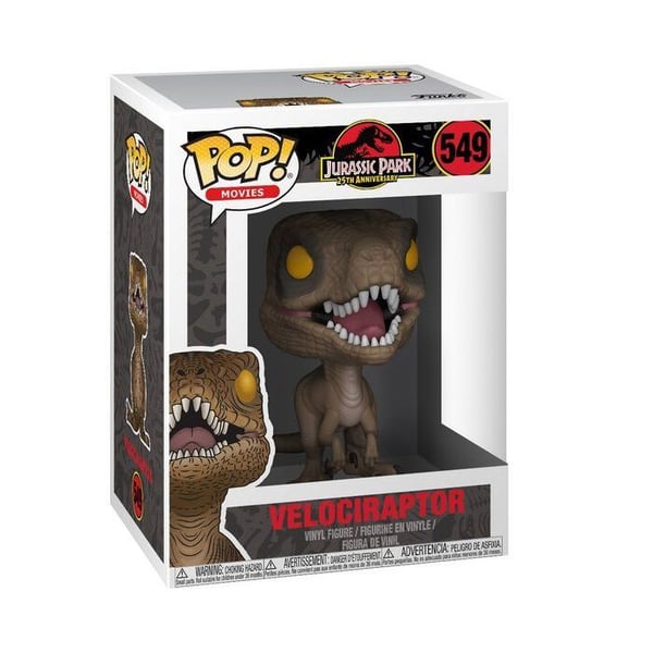 Figur - Funko - Velociraptor - 10 cm - Jurassic Park - Blandat