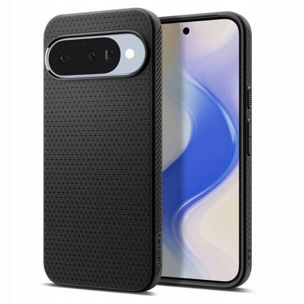 Spigen Liquid Air Skal TPU Mjuk Kompatibel med Google Pixel 10 / 10 Pro - Matt Svart