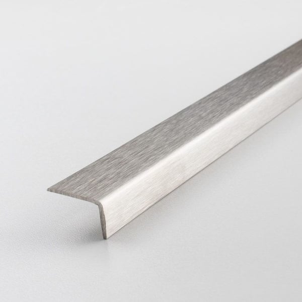 PROVISTON Mini Vinkelstång Stål Matt stål 1 x 5 x 15 x 2700 mm Ogenomträngd