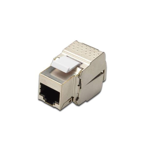 Manchons för RJ45-kontakter - Grå - Pack av 10 - Bredd 7 mm - Inomhusbruk