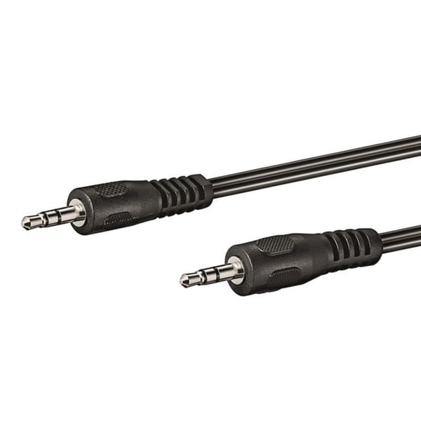 3,5 mm jack stereo ljudkabel - EWENT - 3 m - Hane till hane - Högtalarkompatibel - Ljud