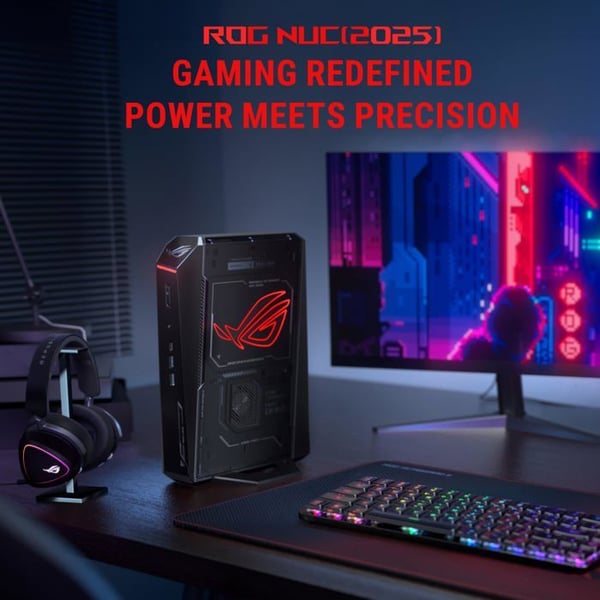 Mini PC - ASUS - NUC 15 ROG Jean - Intel Core Ultra 9 - 32 GB RAM - RTX 5070 Ti