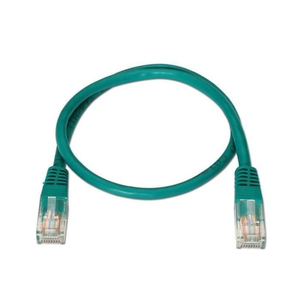Nanokabel 10.20.0100-GR, 0,5 m, Cat5e, U-UTP (UTP), RJ-45, RJ-45, Grön Nanokabel 10.20.0100-GR, 0,5 m, Cat5e, U-UTP (UTP), RJ-45, RJ-45, Grön