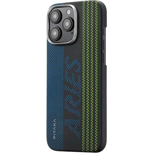 Pitaka x Aries Vævet touch-etui, Kreditkort - iPhone 16 Pro