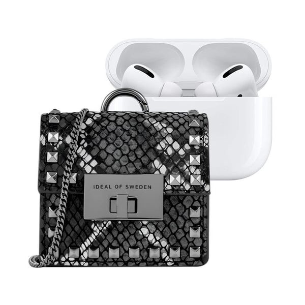 Mini fodral för AirPods alla generationer modell Zoe med axelrem och karbinhake IDEAL OF SWEDEN svart