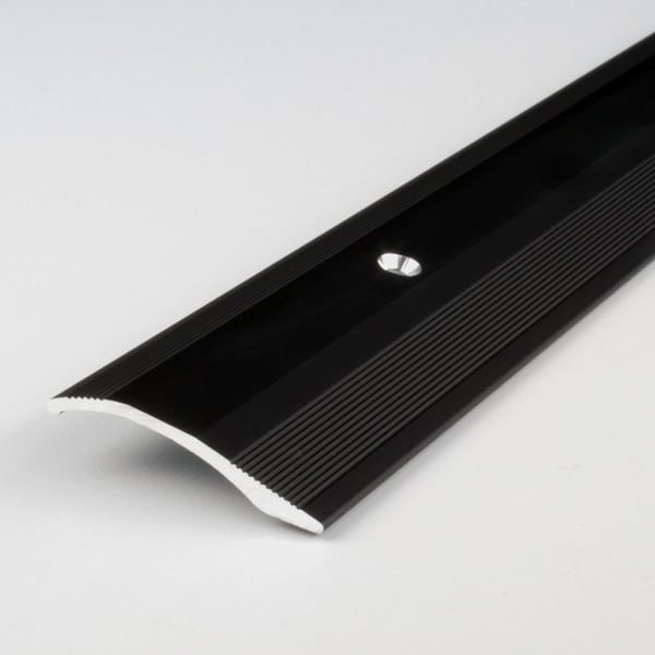 PROVISTON Profiler för justering Alu anodiserad Mörkbrons l 40 mm H 5 mm Genomborrad L 1000 mm
