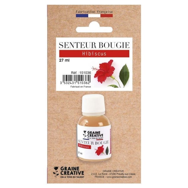 Parfym för Ljus - GRAINE CREATIVE - Hibiskus - 27 ml - Flerfärgad