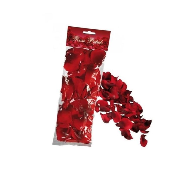 Konstgjorda rosenblad 100 stycken Romantic Red Petal