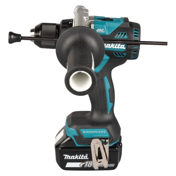 Slagskruvdragare LXT - Ø 13 mm - MAKITA - Med 2 batterier 5 Ah + snabbladdare + Makpac-fodral - DHP492RTJ
