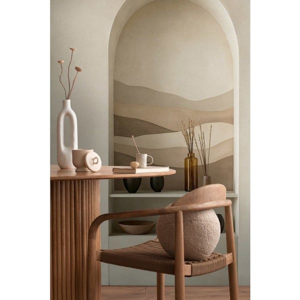A.S. Creation Fotopapper 8.80 x 0.53 m Livingwalls 3D tapet Beige 791446 Skandinavisk CosmoLiving av Cosmopolitan