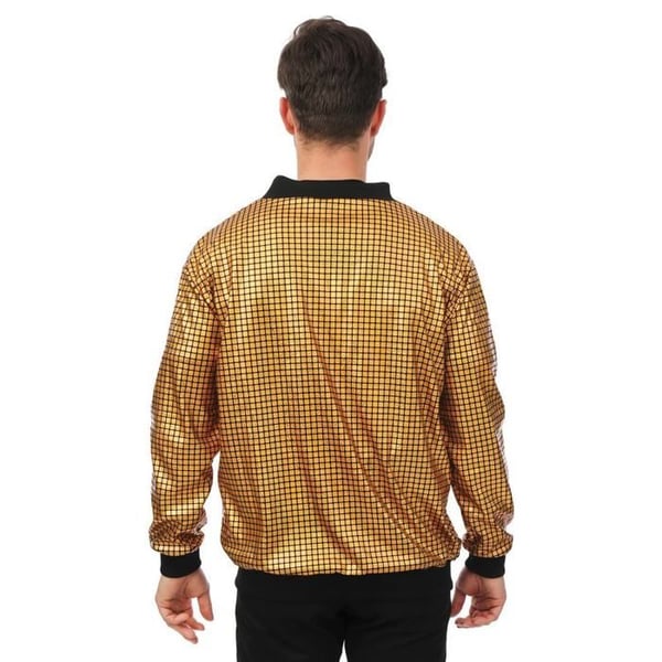 Discojacka - PTIT CLOWN - 24412 - guld - Storlek S/M - Vuxen (Karneval/Halloween)