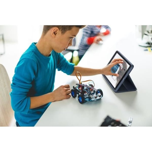 Tangentbordsfodral - Logitech - Rugged Combo 3 Touch - AZERTY - För iPad (7:e, 8:e och 9:e generationen) - Blå