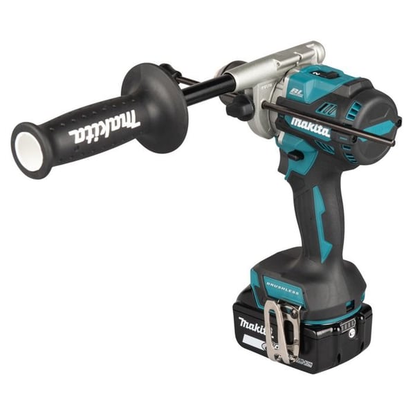 Slagskruvdragare LXT - Ø 13 mm - MAKITA - Med 2 batterier 5 Ah + snabbladdare + Makpac-fodral - DHP492RTJ