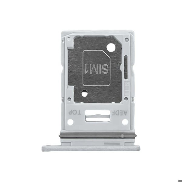 Simfack för Galaxy A54 Dubbel Nano Sim / MicroSD Samsung Vit