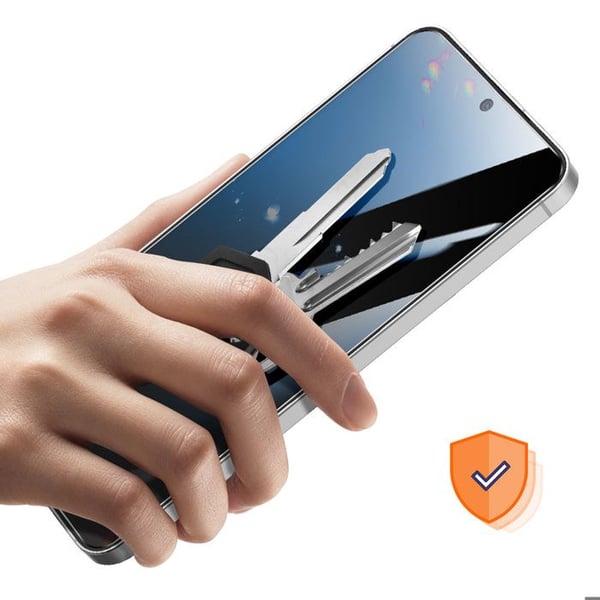 Härdat glas för Galaxy S26, repfritt 9H, HD-skärm med iMak transparent applicerare