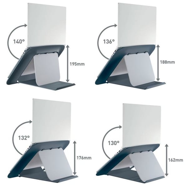 Laptopställ - Grå - Leitz Ergo
