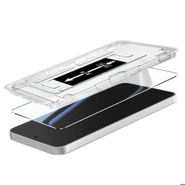 Härdat glas för Galaxy S26, repfritt 9H, HD-skärm med iMak transparent applicerare