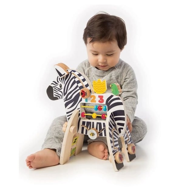 Manhattan Toy - Safari Zebra Aktivitetslegetøj