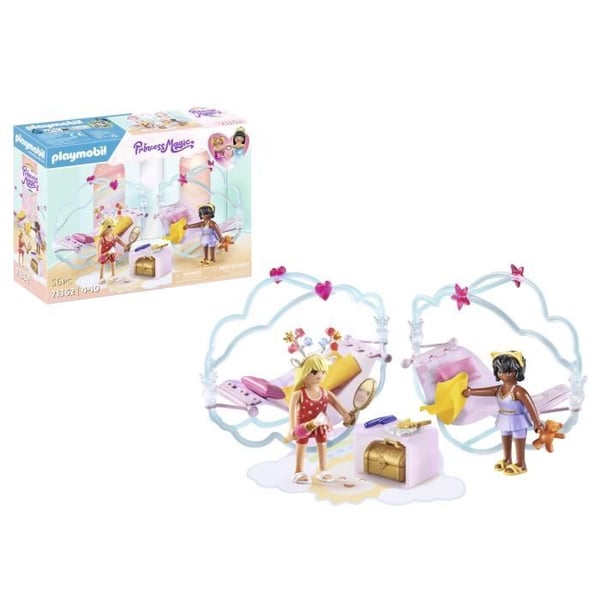PLAYMOBIL Princess Magic - Prinsessrum med 2 gungande sängar - Från 4 år
