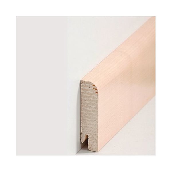 Plint plåtverkligt trä 20 x 80 x 2500 mm Ahorn av PROVISTON