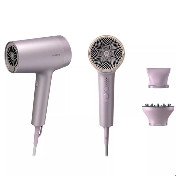 Hårfön - Philips - Serie 7000 - Ultra effektiv - ThermoShield-teknologi - Luftrener