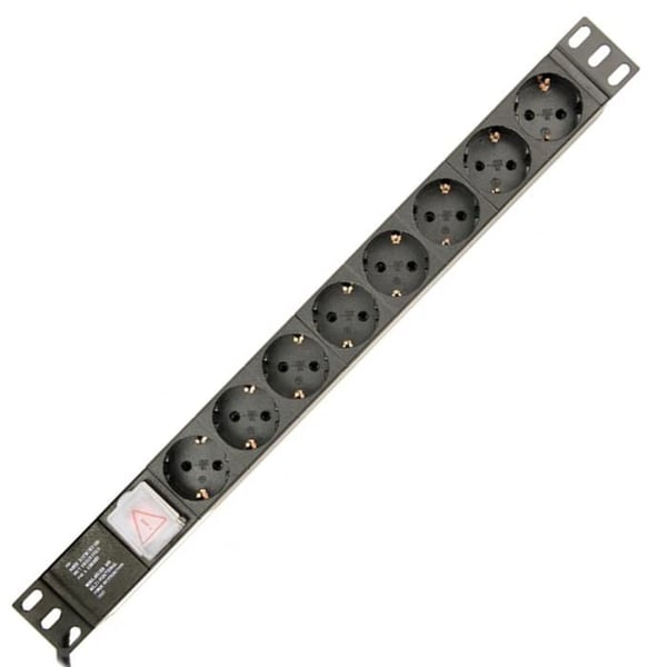 Power Strip 8-uttag med strömbrytare GEMBIRD EG-PDU-014 3 m