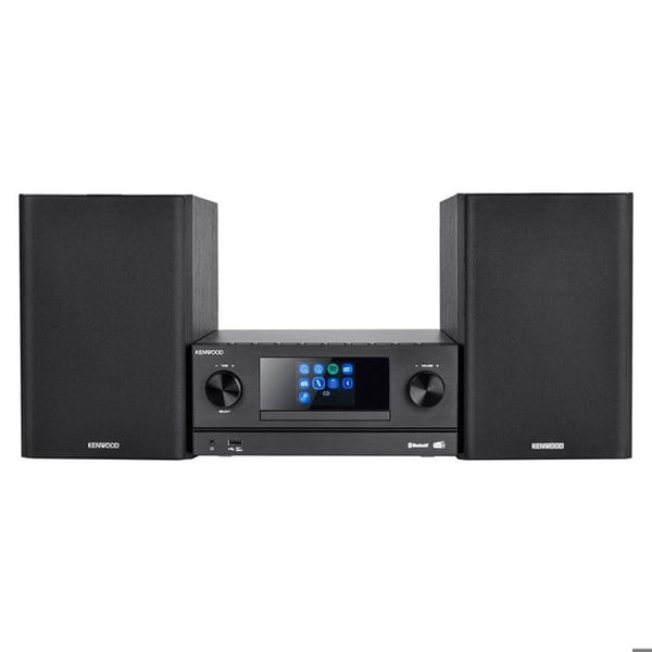 Microjärjestelmä Hi-FI - KENWOOD - M-9000S-B - Bluetooth - Internet-radio - Suuri TFT-näyttö