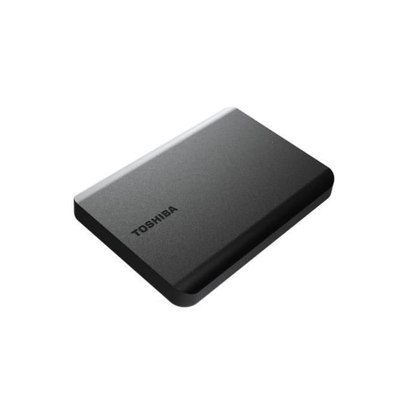 Extern hårddisk - TOSHIBA - CANVIO BASICS - 4 TB - Svart