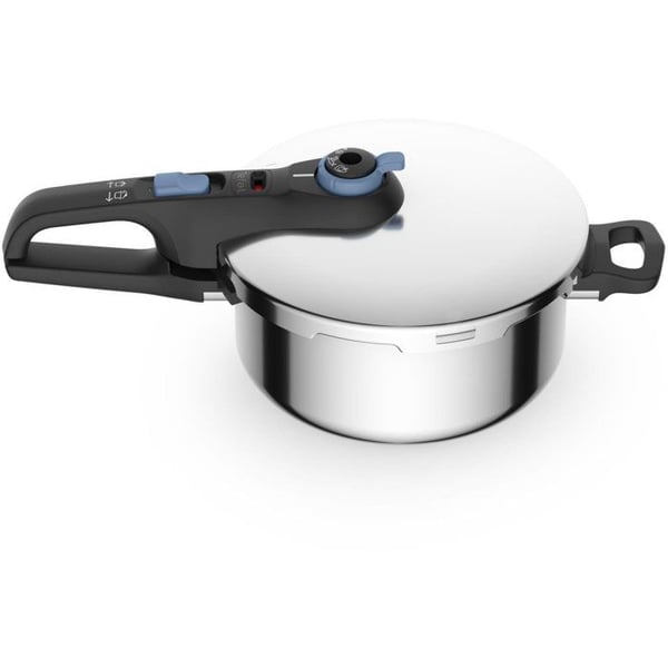Tryckkokare - TEFAL - Secure Trendy P2580402 - 4 l - Rostfritt stål - 5-punkters säkerhetssystem
