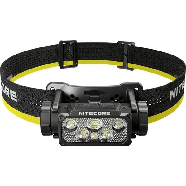 NiteCore HC60 UHE LED Huvudlampa batterier Li-ions eller drifttillstånd med batterier 1600 lm 200 h 140 g