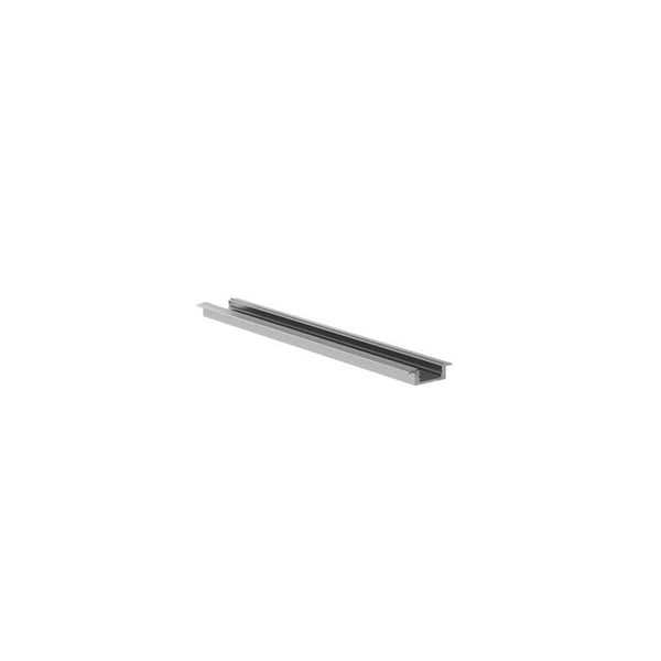 Infälld Slimline 7 Mm - Aluminiumprofil för LED-band - för infällning - Silver - 2 M