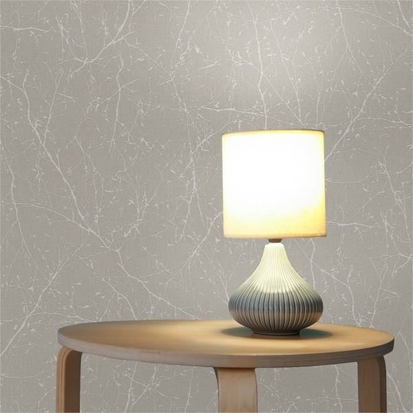 Tapet Kök M1-No.37 Beige Vit Tapet Natur Struktur